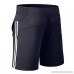 Zoilmxmen Mens Fitness Striped Sports Shorts Tight-Drying Short Bodybuilding Swim Trunks Beach Shorts White B07MTJRWDD